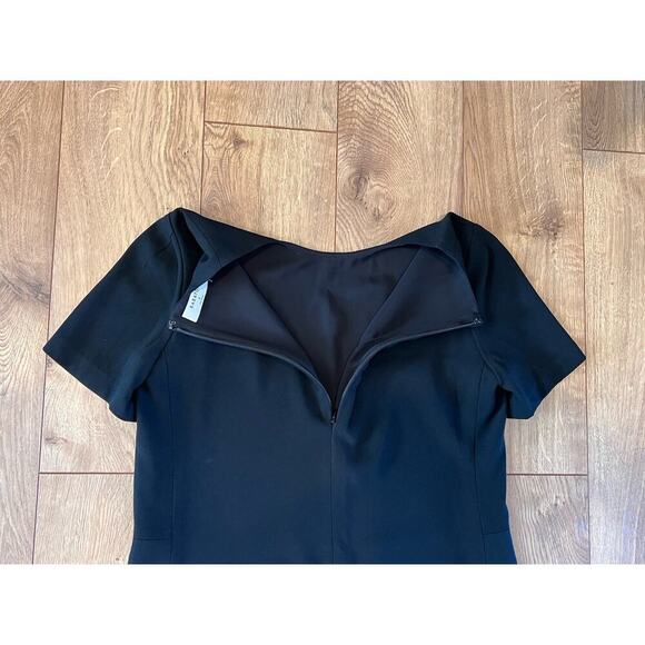 Aritzia Babaton Patricio Dress Black Size 2 NWT $138 Minimalist Preppy Career - Picture 7 of 11